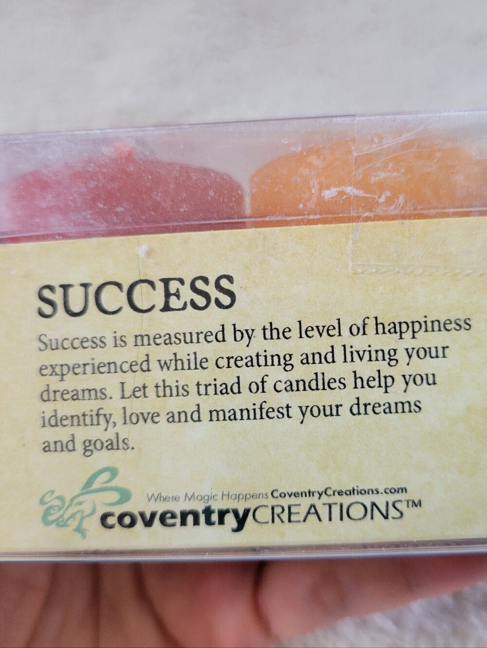 Conventry Creations | NWT Blessings Kit "Success" Herbal Trio Candles Set - Picture 2 of 6